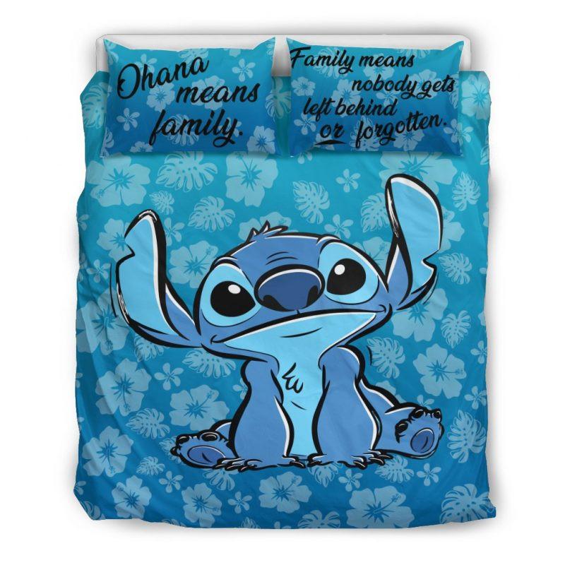 Housse De Couette Stitch Ohana Signifie Famille 2229 Parure de lit Ensemble De Literie Housse De Couette Stitch Ohana Signifie Famille 2229 Parure de lit Ensemble De Literie
