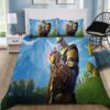 Housse De Couette Thanos Fortnite Joueur Parure de lit Ensemble De Literie