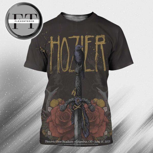 Hozier At Historic Crew Stadium In Columbus OH On June 18 2025 All Over Print Shirt