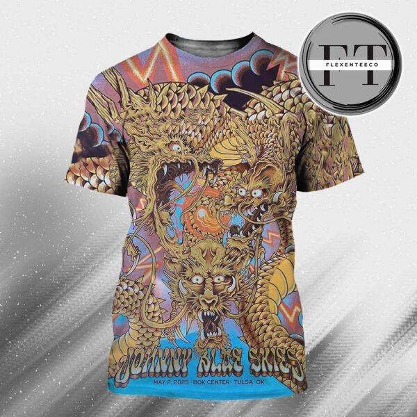 Johnny Blue Skies Music Show At Bok Center Tulsa OK On May 2 2025 All Over Print Shirt