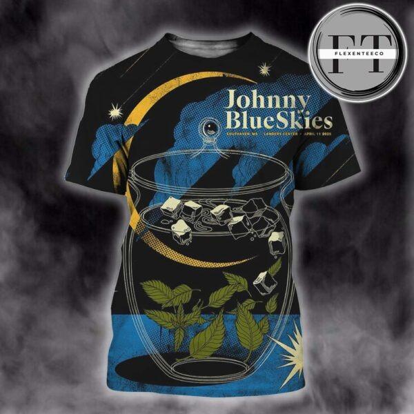 Johnny Blue Skies Music Show At Landers Center In Southaven MS On April 11th 2025 All Over Sprint Shirt