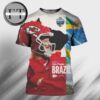 Kansas City Chiefs Versus Los Angeles Chargers In Week 1 On Sao Paulo 2025 NFL Schedule All Over Print Shirt