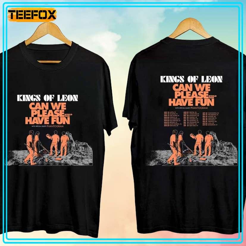 Kings Of Leon - Can We Please Have Fun US Tour 2024 Music T-Shirt