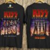 Kiss Band Rock Destroyer Album 45th Anniversary T-Shirt S-5XL