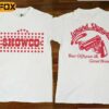 Lynyrd Skynyrd Showco Tour of Japan & Great Britain Rock GBR Vintage 1976 T-Shirt