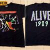 Oingo Boingo Alive 1989 Vintage T-Shirt