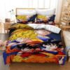 Parure de lit Amant de Dragon Ball 11 Housse De Couette Ensemble De Literie