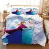 Parure de lit Disney La Reine des neiges II, Elsa et Anna Princess Beauty 01, Elsa et Anna Housse De Couette Ensemble De Literie