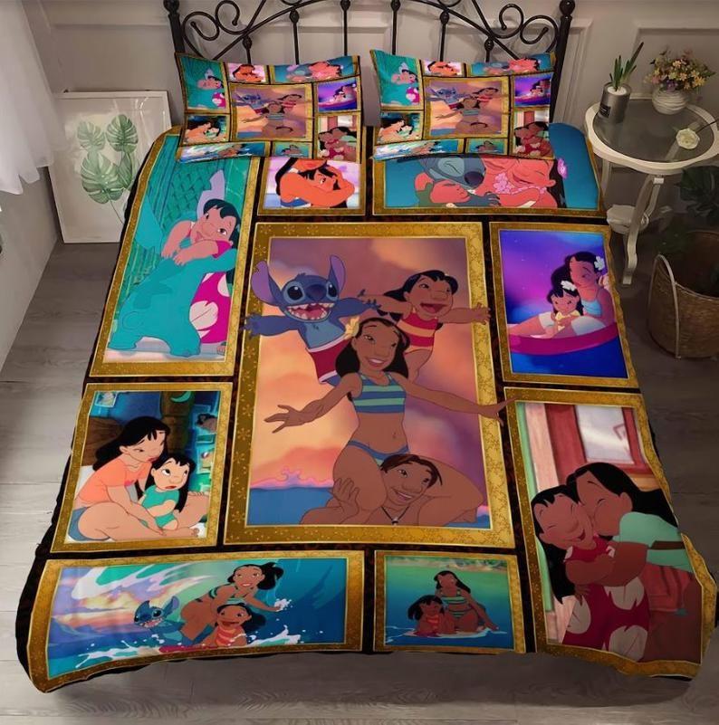 Parure de lit Disney Lilo & Stitch Housse De Couette Ensemble De Literie Parure de lit Disney Lilo & Stitch Housse De Couette Ensemble De Literie