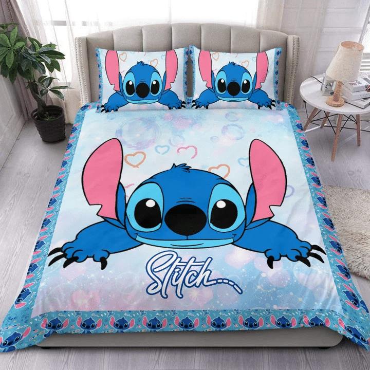 Parure de lit Disney Lilo et Stitch, Lilo et Stitch Housse De Couette Ensemble De Literie