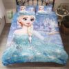 Parure de lit Elsa Princesse Disney La Reine des neiges 04 Housse De Couette Ensemble De Literie