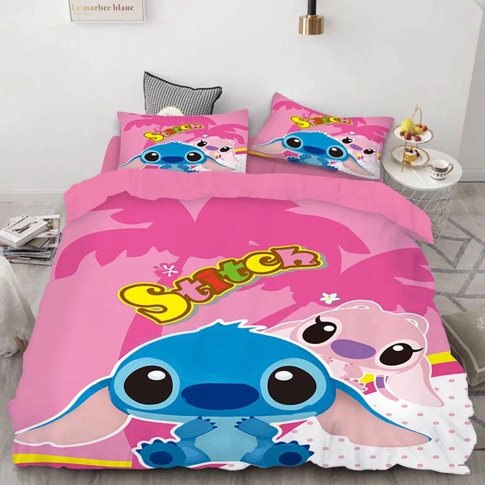 Parure de lit Lilo Et Stitch 11 Housse De Couette Ensemble De Literie
