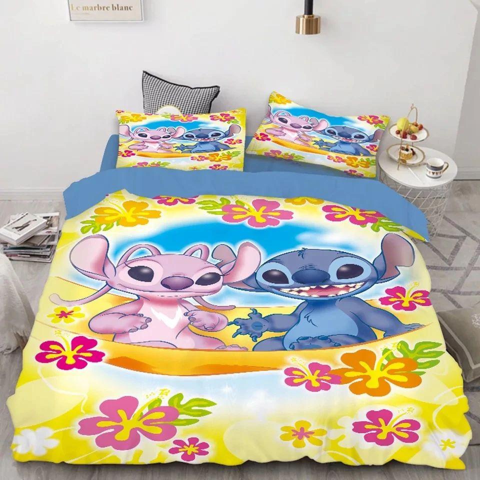 Parure de lit Lilo Et Stitch 12 Housse De Couette Ensemble De Literie Parure de lit Lilo Et Stitch 12 Housse De Couette Ensemble De Literie
