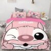 Parure de lit Lilo Et Stitch 3 Housse De Couette Ensemble De Literie