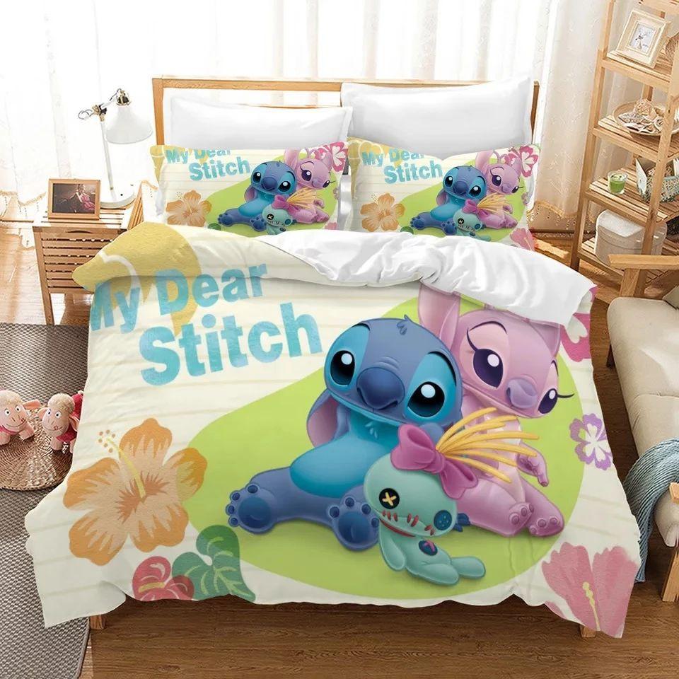 Parure de lit Lilo Et Stitch 8 Housse De Couette Ensemble De Literie Parure de lit Lilo Et Stitch 8 Housse De Couette Ensemble De Literie