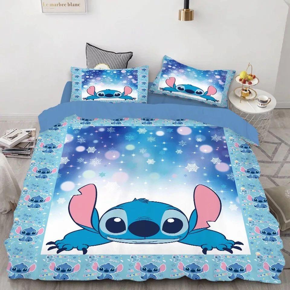 Parure de lit Lilo Et Stitch 9 Housse De Couette Ensemble De Literie