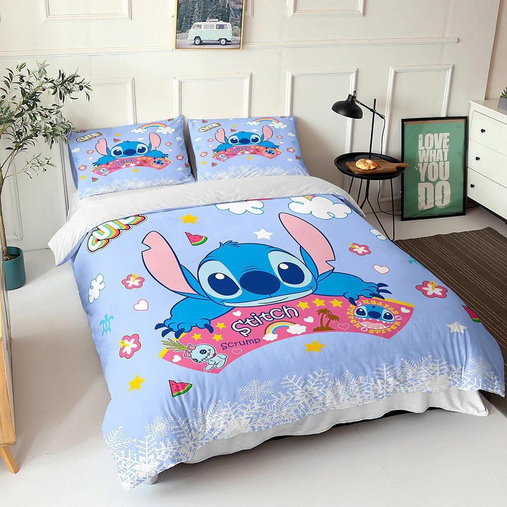 Parure de lit Lilo Et Stitch Disney, Lilo Et Stitch Lovely XV Housse De Couette Ensemble De Literie Parure de lit Lilo Et Stitch Disney, Lilo Et Stitch Lovely XV Housse De Couette Ensemble De Literie