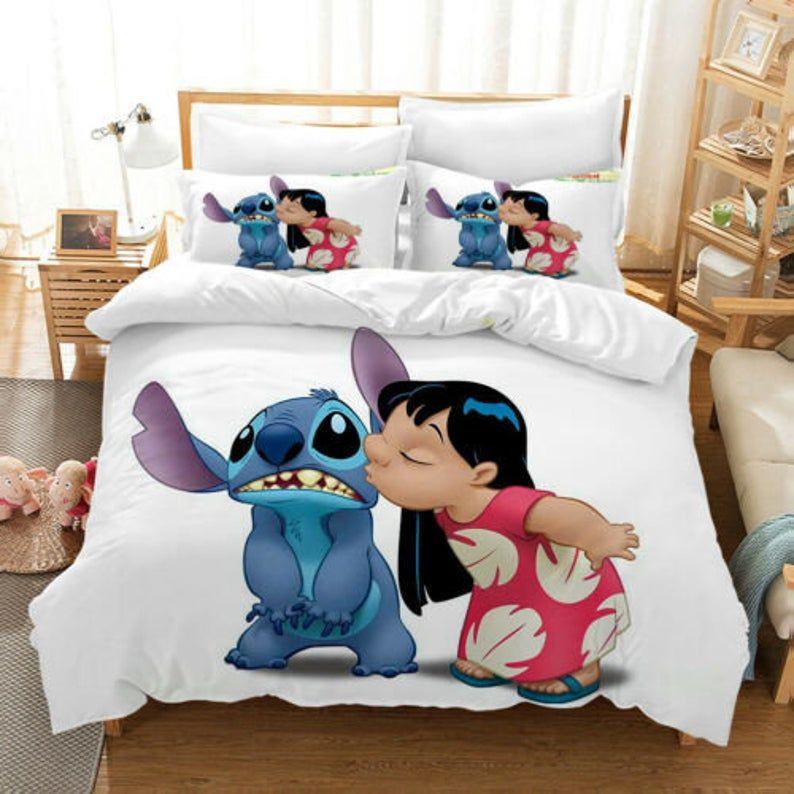 Parure de lit Lilo & Stitch 5 Housse De Couette Ensemble De Literie Parure de lit Lilo & Stitch 5 Housse De Couette Ensemble De Literie