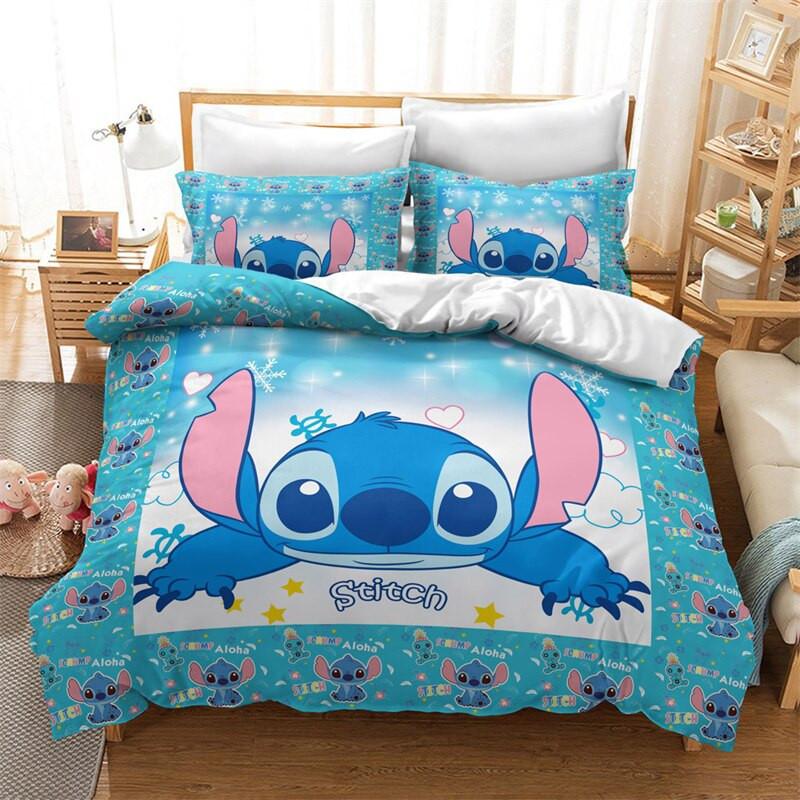 Parure de lit Lilo et Stitch Disney, Lilo et Stitch Lovely II Housse De Couette Ensemble De Literie