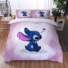 Parure de lit Lilo et Stitch Disney, Lilo et Stitch Lovely VIII Housse De Couette Ensemble De Literie