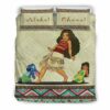 Parure de lit Lilo et Stitch Disney, Moana Disney, Ohana et Moana Housse De Couette Ensemble De Literie