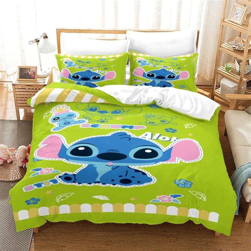 Parure de lit Lilo et Stitch Disney, Stitch Lovely No198 Housse De Couette Ensemble De Literie Parure de lit Lilo et Stitch Disney, Stitch Lovely No198 Housse De Couette Ensemble De Literie