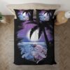 Parure de lit Lilo et Stitch, Stitch et Angel Housse De Couette Ensemble De Literie