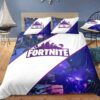 Parure de lit Logo Fortnite 2 Housse De Couette Ensemble De Literie