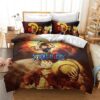 Parure de lit Monkey D.Luffy One Piece Manga Mignon, Amant de Monkey D.Luffy 3 Housse De Couette Ensemble De Literie