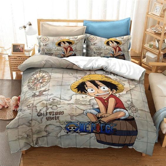 Parure de lit One Piece Lover 1, One Piece, Monkey D. Luffy Housse De Couette Ensemble De Literie Parure de lit One Piece Lover 1, One Piece, Monkey D. Luffy Housse De Couette Ensemble De Literie