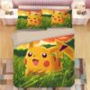 Parure de lit Pikachu Housse De Couette Ensemble De Literie
