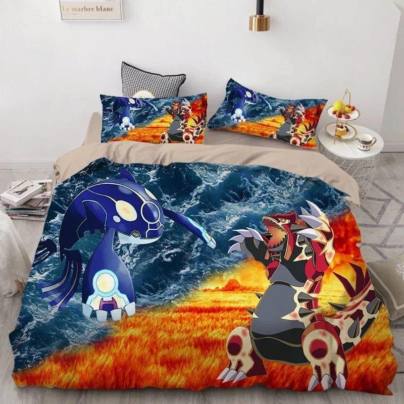 Parure de lit Pokemon Pikachu 4 Housse De Couette Ensemble De Literie Parure de lit Pokemon Pikachu 4 Housse De Couette Ensemble De Literie