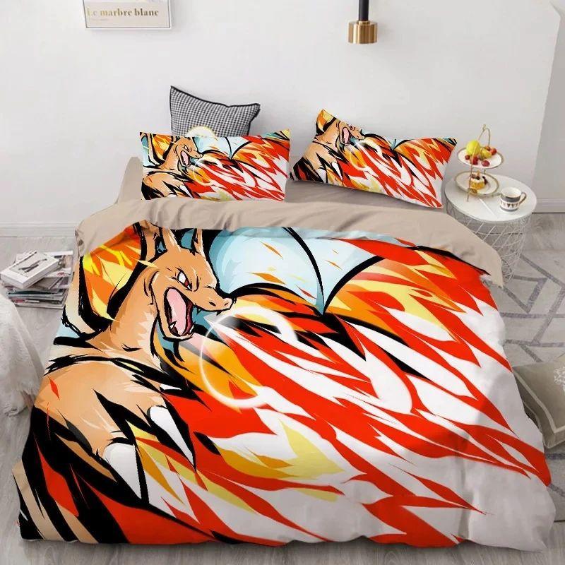 Parure de lit Pokemon Pikachu 6 Housse De Couette Ensemble De Literie Parure de lit Pokemon Pikachu 6 Housse De Couette Ensemble De Literie