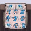 Parure de lit Stitch Disney, Stitch Emotion4 Housse De Couette Ensemble De Literie