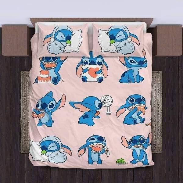 Parure de lit Stitch Disney, Stitch Emotion4 Housse De Couette Ensemble De Literie