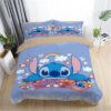 Parure de lit Stitch Stitch Et Lilo 3 Housse De Couette Ensemble De Literie