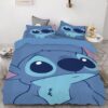 Parure de lit Stitch et Lilo, Stitch mignon Housse De Couette Ensemble De Literie