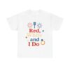 Patriotic Wedding Tee, Fourth of July T-Shirt, Engagement Party Shirt