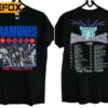 Ramones Adios Amigos The Final Tour 1996 Concert T-Shirt