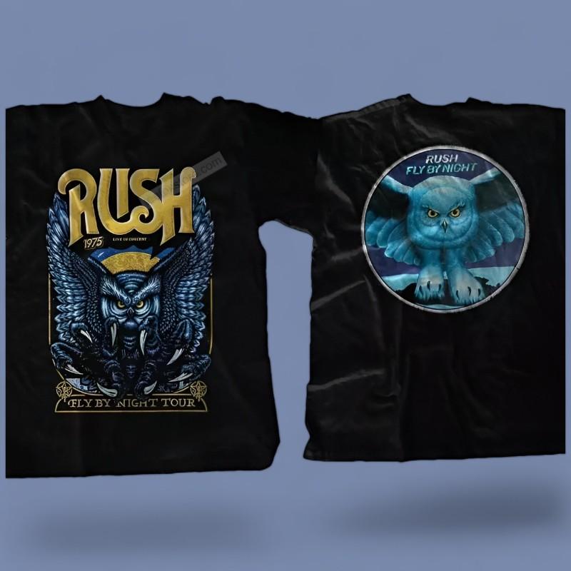 Rush Fly By Night Tour 1975 Shirt