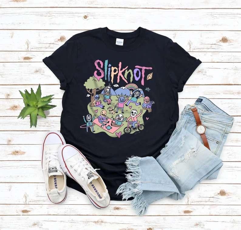 Slipknot Band T-Shirt Merch Music