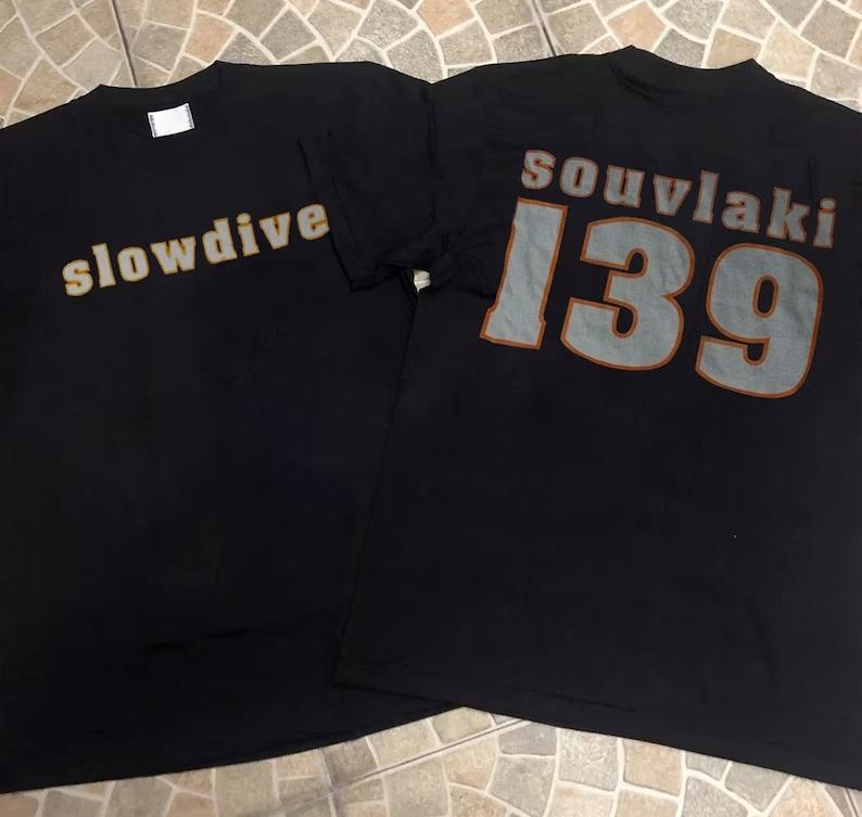 Slowdive Souvlaki 139 Rock Band Short-Sleeve T-Shirt