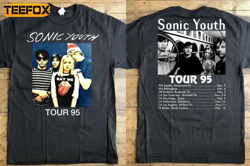 Sonic Youth Washing Machine Tour 95 Short-Sleeve T-Shirt