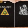 Soundgarden Bad Motor Finger Godzilla Middle Finger Short-Sleeve T-Shirt