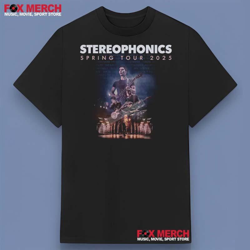 Stereophonics Spring Tour 2025 T-Shirt
