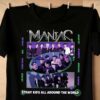 Stray Kids Maniac World Tour 2022 T-Shirt Music Concert