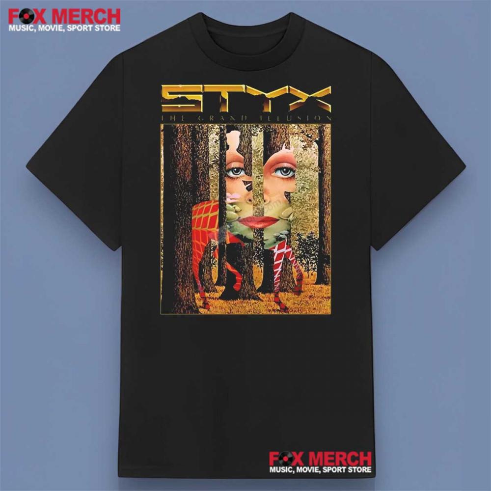 Styx Band The Grand Illusion Tour 2025 Shirt
