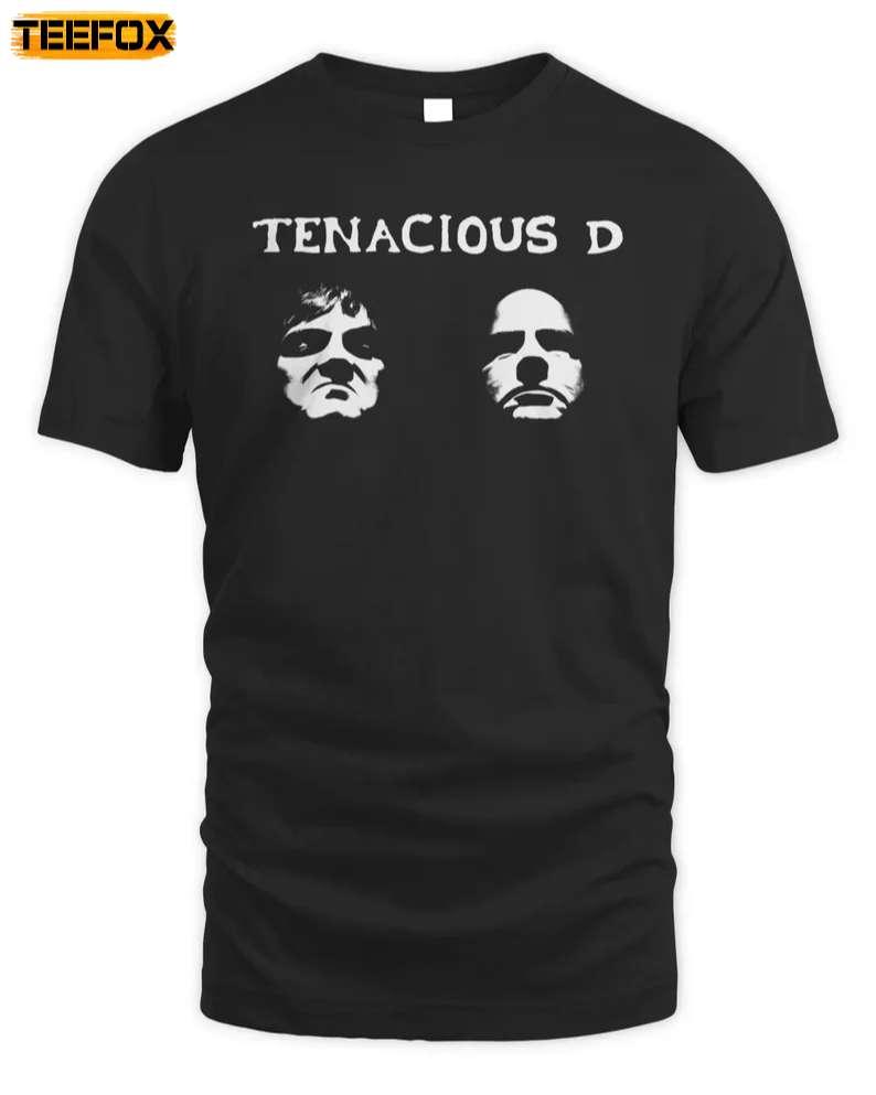 Tenacious D Queen Faces Adult Short-Sleeve T-Shirt