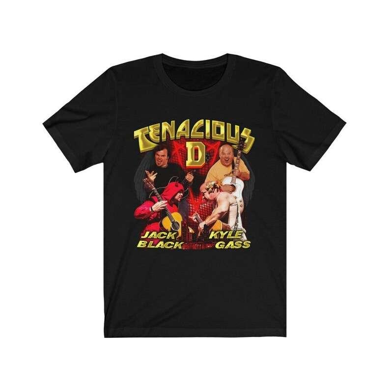 Tenacious D Rock Duo T-Shirt Jack Black Kyle Gass Merch