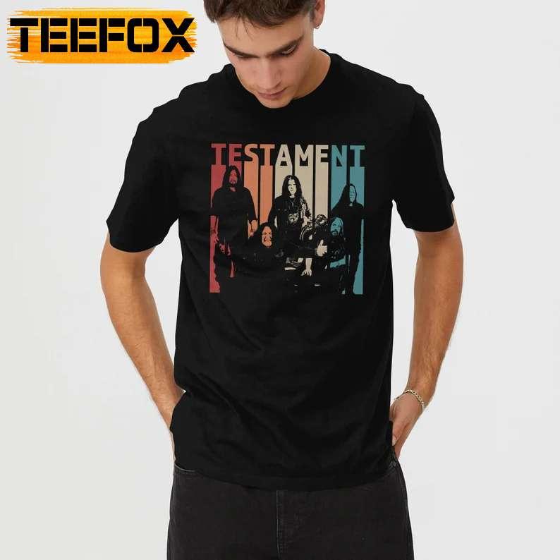 Testament Band Vintage Retro T-Shirt
